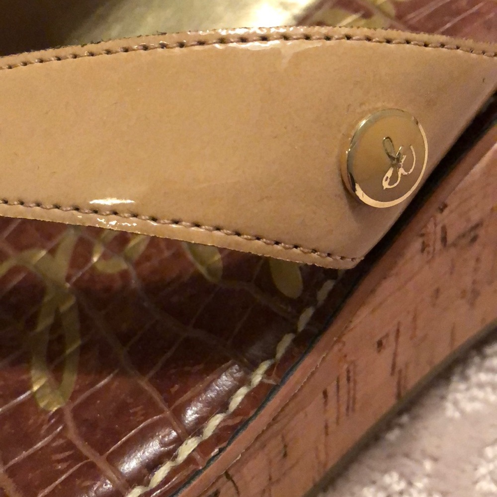 Sam Edelman Romy Wedge Sandals - Picture 2 of 4